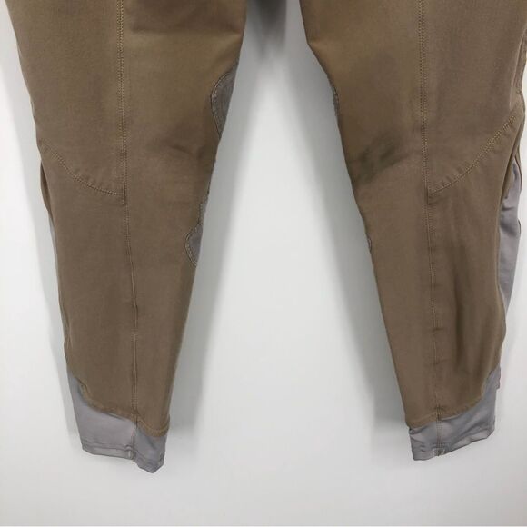 Symphony by Tredstep Equestrian Riding Pants Breeches Khaki Tan Womens 28R - Picture 9 of 12